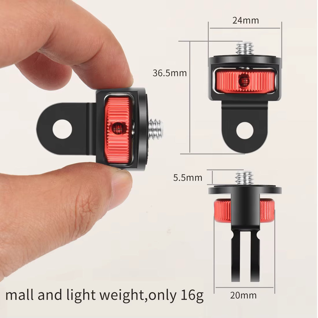 Insta360 til GoPro-feste Adapter (360° justerbar)