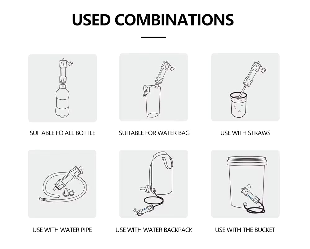 Water Filter Straw