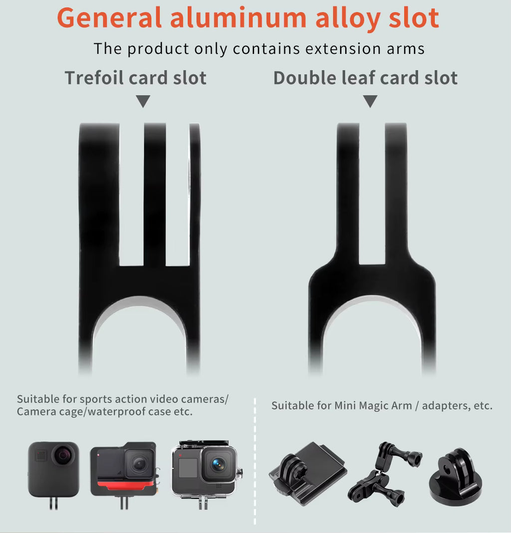 Helmet Extension Arm 100 mm